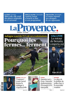 Cover of La Provence Aubagne-La Ciotat