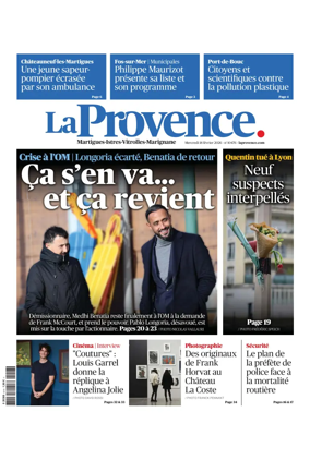 Cover of La Provence Martigues-Istres-Vitrolles-Marignane