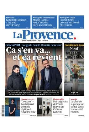 Cover of La Provence Salon-de-Provence / Pays salonais