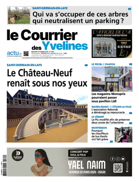 Cover of Le Courrier des Yvelines (Saint-Germain-en-Laye)