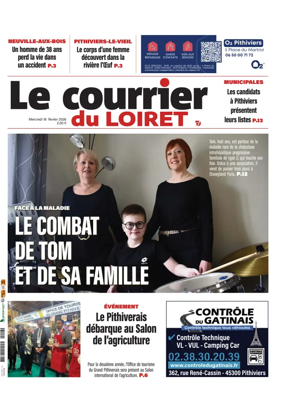 Cover of Le Courrier du Loiret