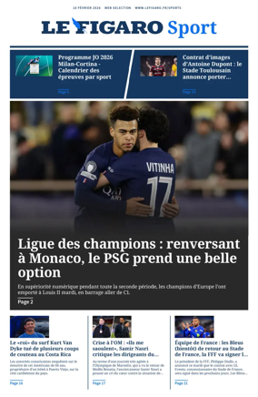 Cover of Le Figaro Sport