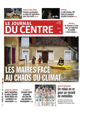 Cover of Le Journal du Centre