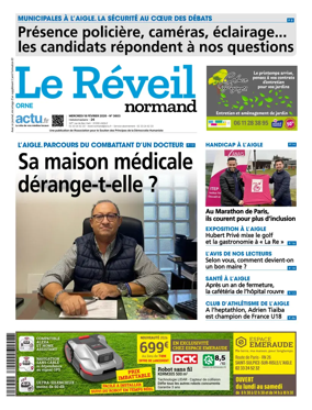 Cover of Le Reveil Normand (Orne)