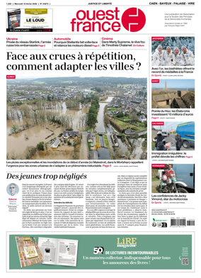 Cover of Ouest France (Caen - Bayeux - Falaise - Vire)