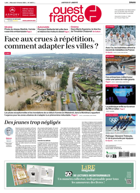 Cover of Ouest France (Dinan)