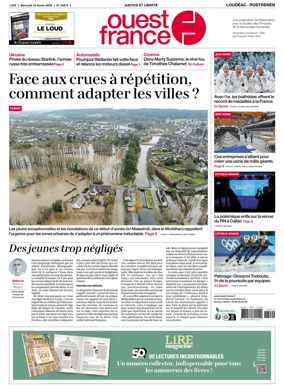 Cover of Ouest France (Loudeac / Rostrenen)