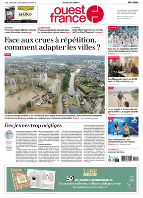 Cover of Ouest France (Mayenne)