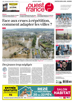 Cover of Ouest France (Nantes Nord-Loire - Ancenis)