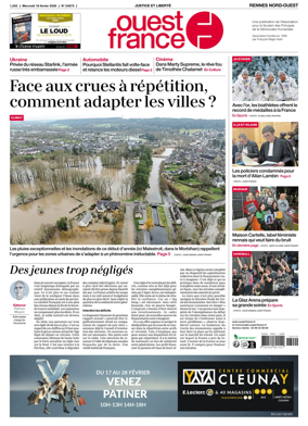 Cover of Ouest-France (Rennes Nord-Ouest)