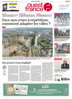 Cover of Ouest France (Sarthe)