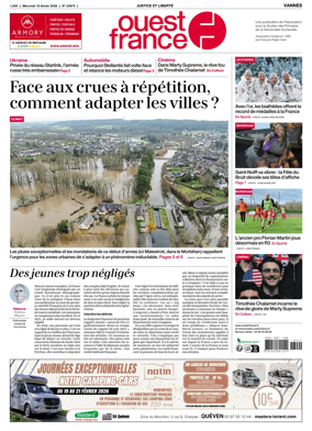 Cover of Ouest France (Vannes)