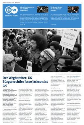 Cover of Deutsche Welle (German edition)