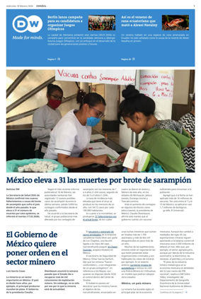 Cover of Deutsche Welle (Spanish edition)