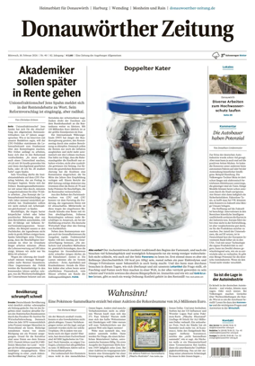 Cover of Donauwoerther Zeitung