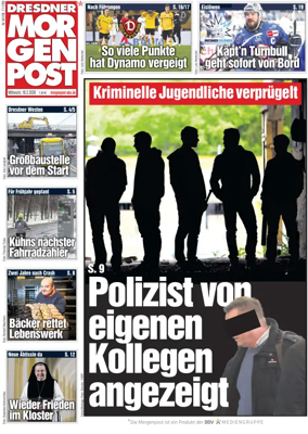 Cover of Dresdner Morgenpost