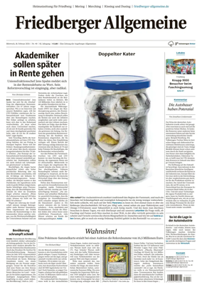 Cover of Friedberger Allgemeine