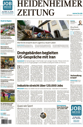 Cover of Heidenheimer Zeitung