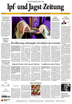 Cover of Ipf- und Jagst-Zeitung
