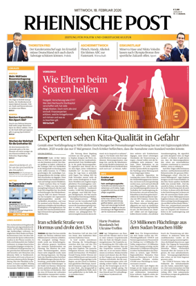 Cover of Rheinische Post Krefeld Kempen