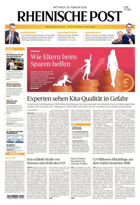 Cover of Rheinische Post - Xanten and Moers