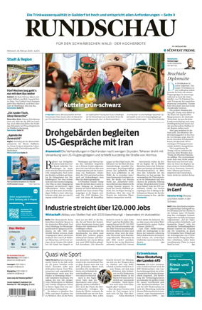 Cover of Rundschau fur den Schwabischen Wald – Der Kocherbote