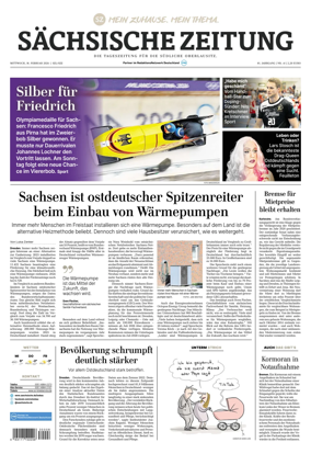 Cover of Sachsische Zeitung (Lobau-Zittau)