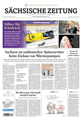 Cover of Sachsische Zeitung (Riesa & Grossenhain)