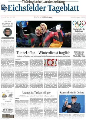 Cover of Thuringische Landeszeitung (Eichsfeld)