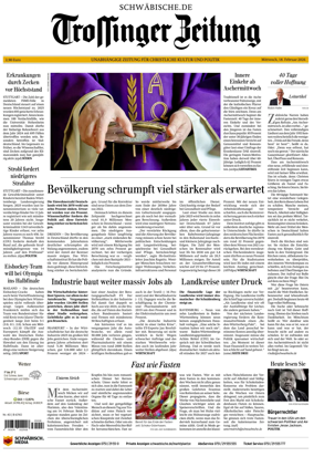 Cover of Trossinger Zeitung