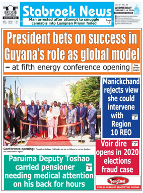 Cover of Stabroek News