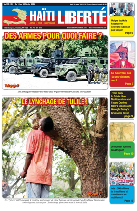 Cover of Haiti Liberte
