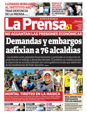 Cover of Diario La Prensa