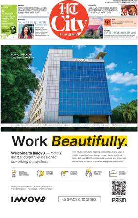 Cover of Hindustan Times (Gurgaon) - City