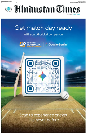 Cover of Hindustan Times (Lucknow)