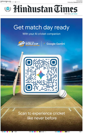 Cover of Hindustan Times (Ranchi)