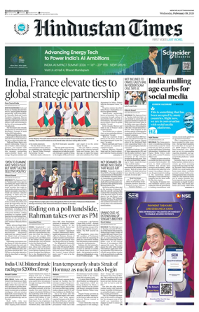 Cover of Hindustan Times Uttarakhand