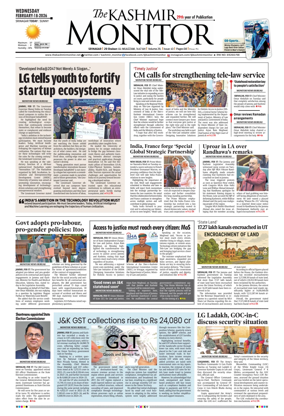 Cover of Kashmir Monitor