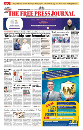 Cover of The Free Press Journal