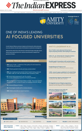 Cover of The Indian Express