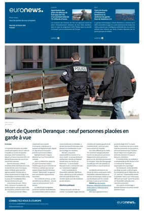 Cover of EuroNews (French Edition)
