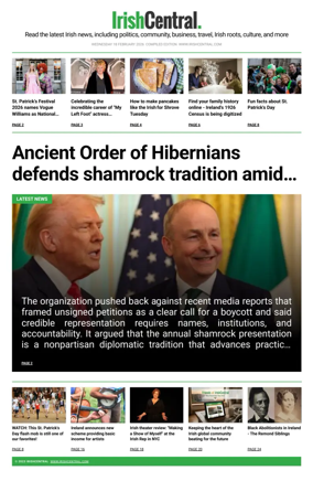 Cover of Irish Central