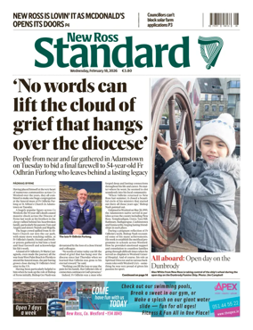 Cover of New Ross Standard