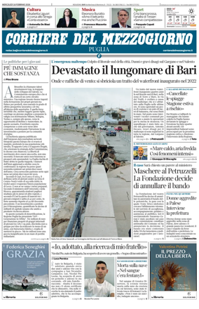 Cover of Corriere del Mezzogiorno (Puglia)