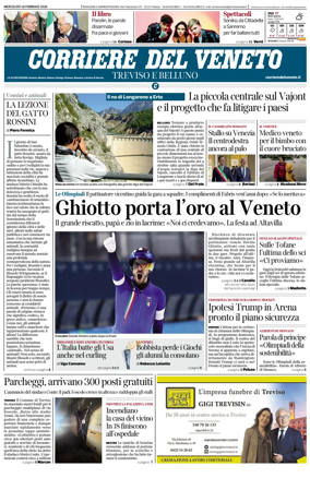 Cover of Corriere del Veneto (Treviso e Belluno)