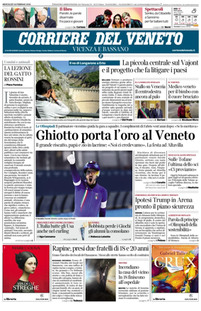 Cover of Corriere del Veneto (Vicenza e Bassano)