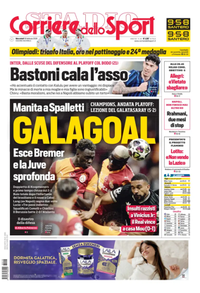 Cover of Corriere dello Sport (Lombardia)