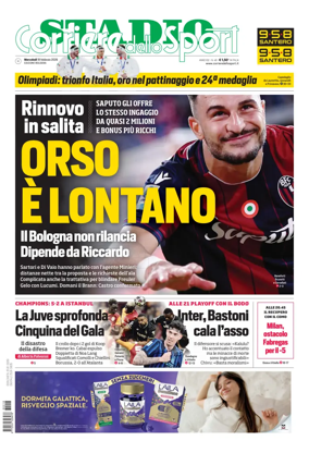 Cover of Corriere dello Sport Stadio (Bologna)