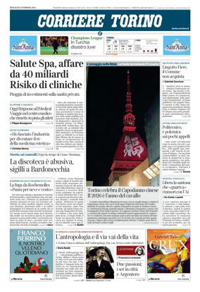 Cover of Corriere Torino