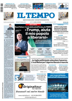 Cover of Il Tempo (Nazionale)
